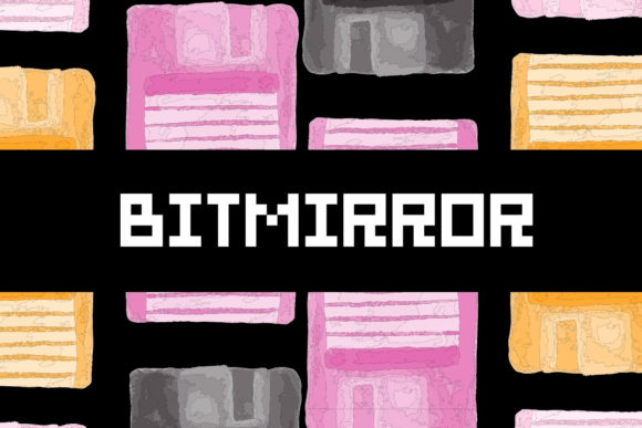 BitMirror: A Nostalgic Display Font