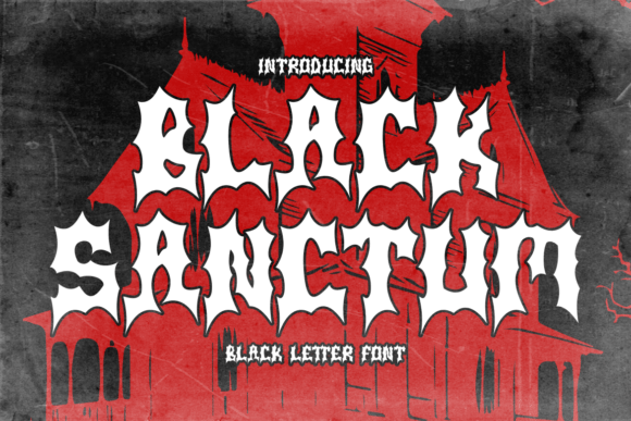 Black Sanctum Font for Bold Branding
