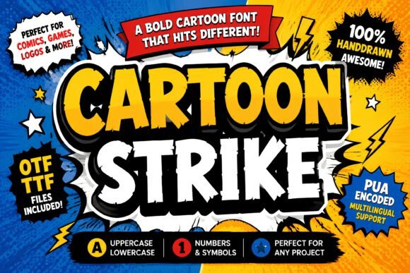 Cartoon Strike Font