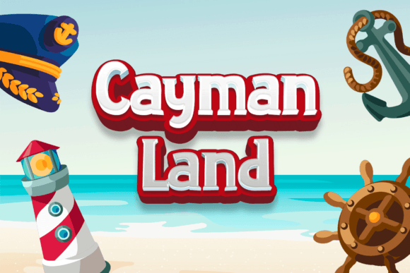 Cayman Land – A Gaming Serif Font