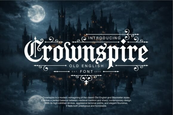 Crownspire Font Review