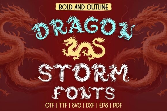 Dragon Storm Font for Bold Branding