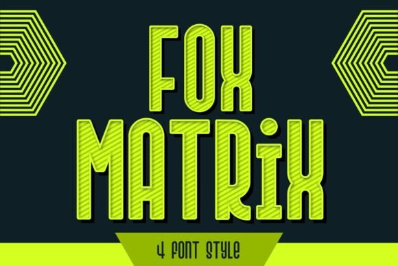 Fox Matrix Font for Professional Branding