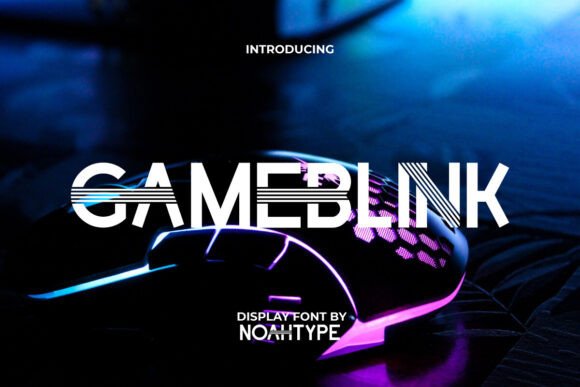 Gameblink Font for Creative Design