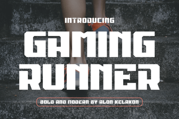 Gaming Runner Font for Bold Branding