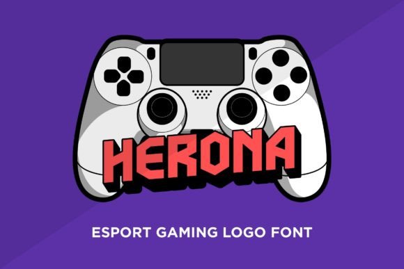 Herona: A Bold Display Font for Creative Projects