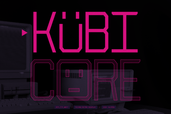 Kubicore Font for Business Branding