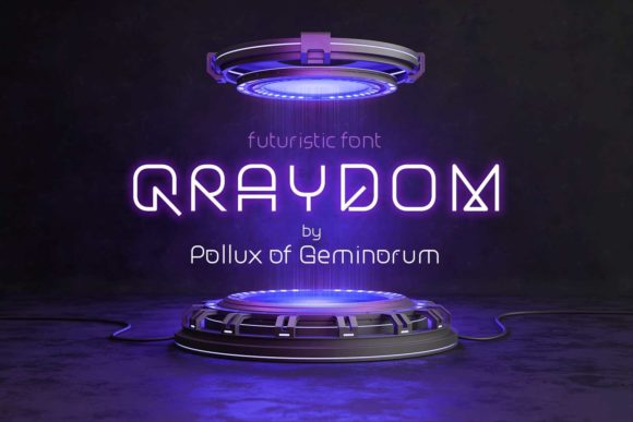 Qraydom Font for Creative Makers