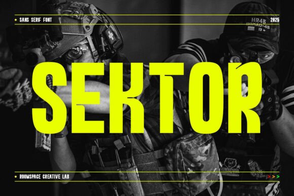 Sektor: A Bold Typeface for Impactful Campaigns