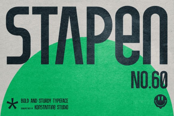Stapen: Bold Sans Serif for Branding