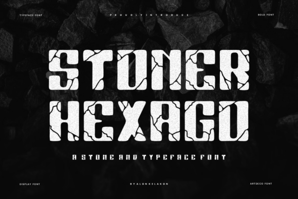 Stoner Hexago Font for Bold Branding