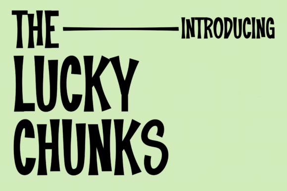 The Lucky Chunks Font for Web Design
