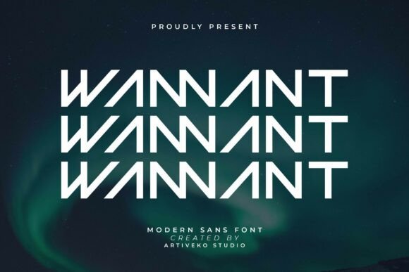 Wannant: A Modern Font for Digital Design